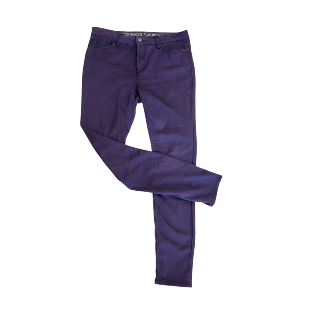 Joe Boxer Women's Push Up Skinny Jeans -  Purple